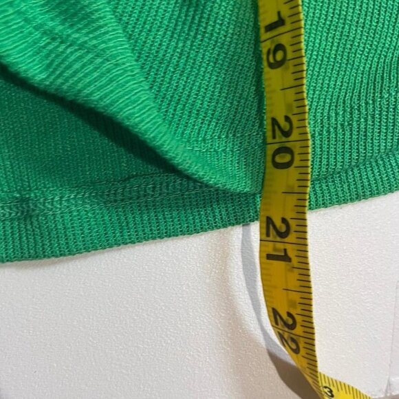 zara green button up cardigan sweater size small - Picture 8 of 8